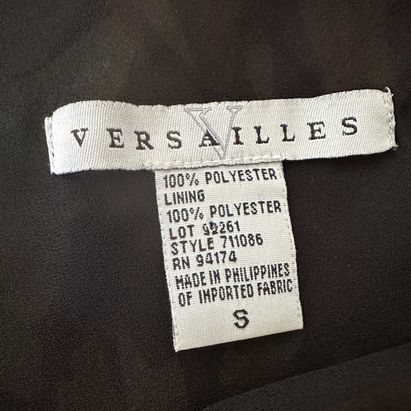 Versailles Layered Stretch Waist Pullover Tropical Floral Skirt S - Picture 7 of 7